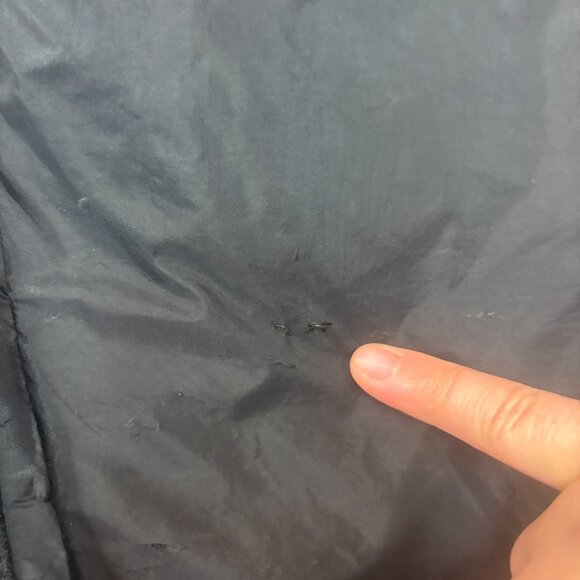 Vintage North Face Pants Mens Large 34X31 Black Nylon GTEX Ski Snow Windbreaker - Picture 8 of 14